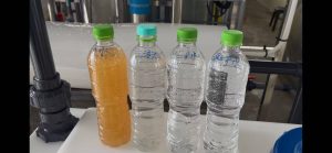 Water Samples Comparison Showing Raw Well Water Coagulation Sedimentation Ultrafiltration and RO Permeate